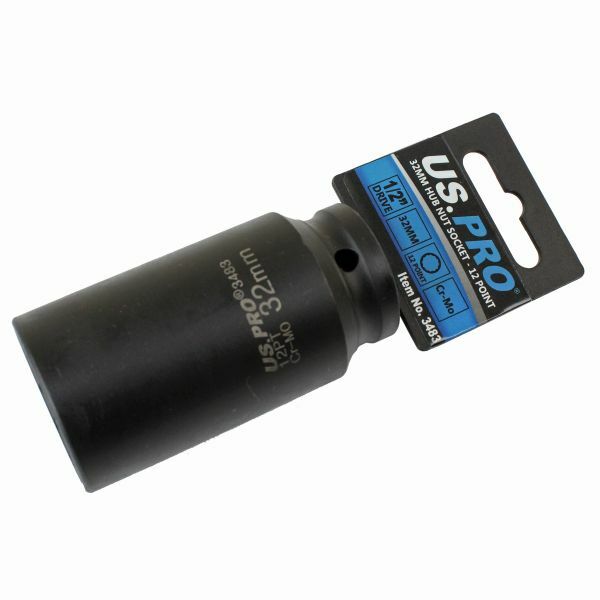 Presa Dado Mozzo A Impatto Profondo Unità 1/2 Pollici 30 Mm 32 - Foto 13