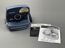 Polaroid 600 One Step Express Hunter Blue Instant Film Camera UNTESTED