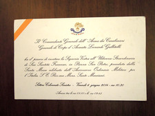 biglietto invito Roma Piazza San Pietro Udienza Straordinaria sua Santità 2014