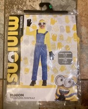 Illumination Child's Kids Halloween Play Minions Costume Medium Sz 8-10