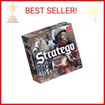 Jumbo, Stratego - Original, Strategy Board Game, 2 Players, Ages 8 Year Plus