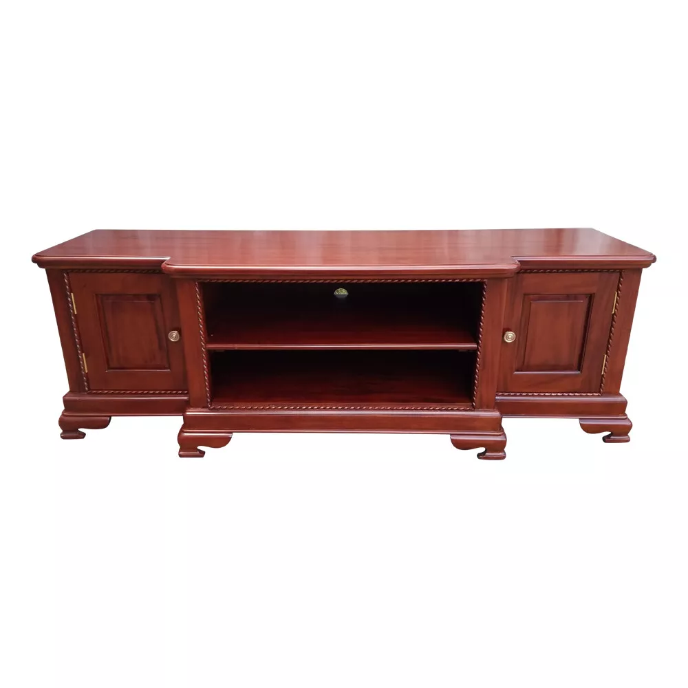 Mahogany tv unit deals