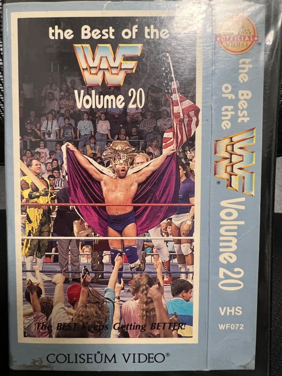 Best Of The WWF Volume 20 VHS 1989 Coliseum Video Hulk Hogan