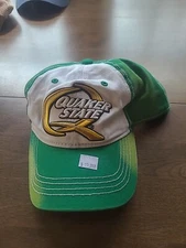 Nice Quaker State Oil Embroidered Snapback Hat