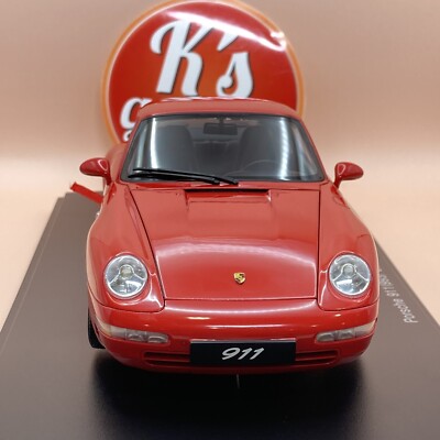 ユング様オートアート ポルシェ911 (993) Carrera 1:18 赤