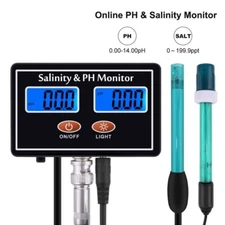 Salt Tester Salinity Monitor Aquarium Water Meter Seawater Pool Spa Fish Pond