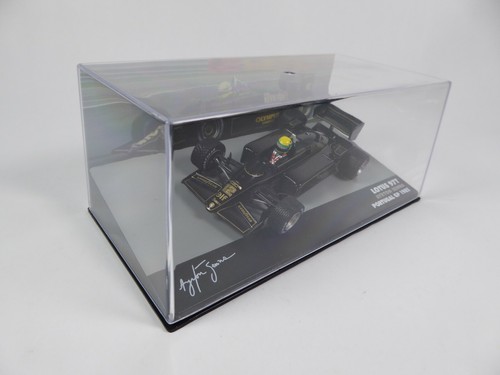 Formel 1 Lotus 97T Ayrton Senna Winner Portugal GP 1985 1:43 MODELLAUTO CAR 709 - Bild 6 von 7