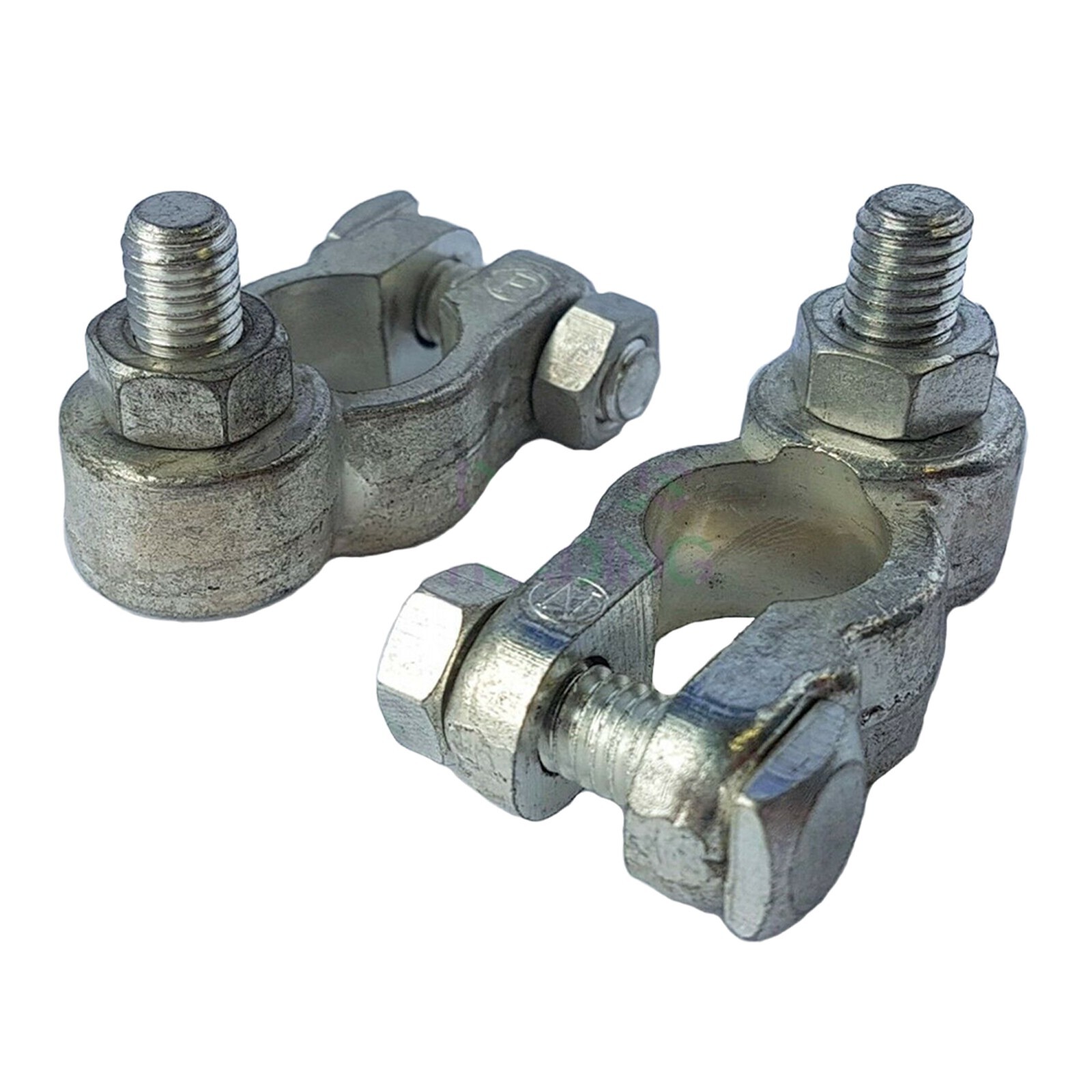 Car Battery Terminals Positive Negative Pair 8mm Stud Standard Battery Terminal eBay