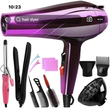 Hair Dryer Styling Blow Dryer Hot/Cold air Professional tools electric US plug