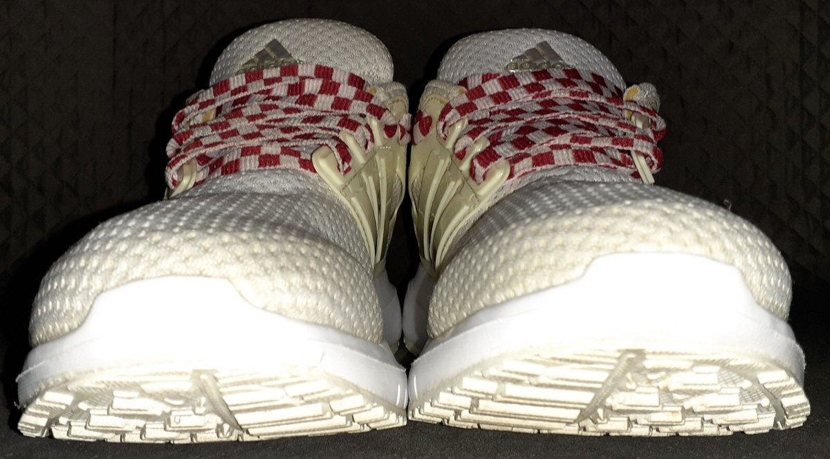 Adidas Energy Cloud Mens 11.5 Pre-Owned Running Shoes WTC Triple White Cloudfoam Size 11.5 - Adidas Energy Cloud WTC Triple White for sale  main image 2