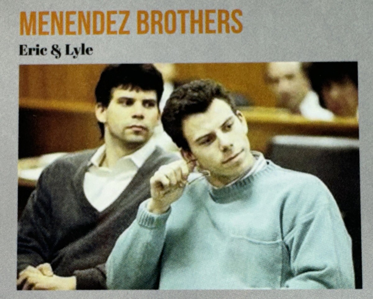 🔥Menendez Brothers🔥 ~ Courtside At Knicks Game ~ Netflix 1990