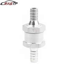 Fuel Non Return One Way Check Valve Petrol Diesel Aluminium Alloy 8mm 5/16"