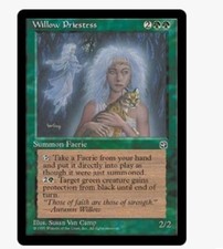 Willow Priestess + 10 Random Rares MTG Magic the Gathering gift set lot