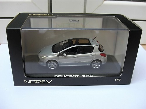 Peugeot 308 5 portes 2007 1st series Norev MIB 1:43 206 306 406 207 307 208 508 - Imagen 4 de 4