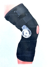 DONJOY Playmaker Knee Ligament Black Brace M/L Guide  Black Sleeve SALE 70 OFF