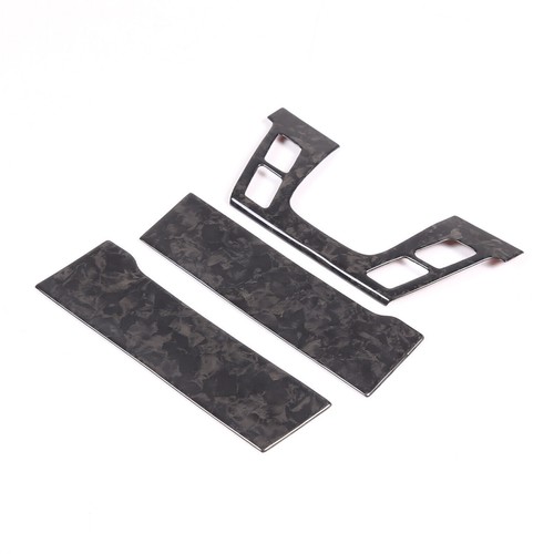 Forged Real Carbon Fiber Center Console Trim Panel For Porsche 911 2019-2024 B - Foto 7 di 8