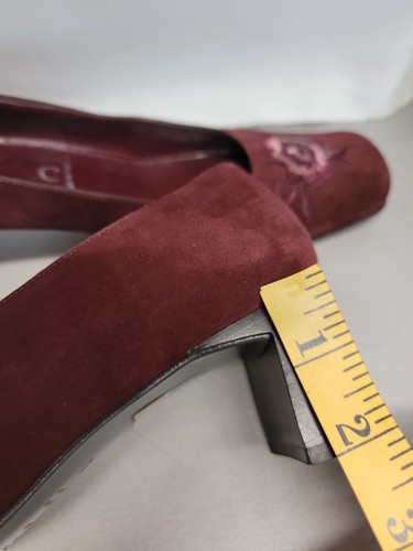 Lavorazione Artigiana Made in Italy Designer Vintage Women's Red Shoes Size 37.5 - Picture 10 of 10