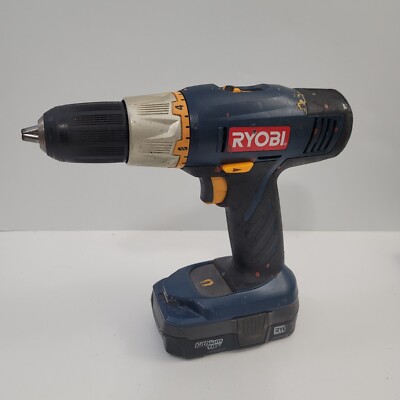 Ryobi 18V One Plus P270 Cordless Drill 1/2'' 1600 Rpm With Battery