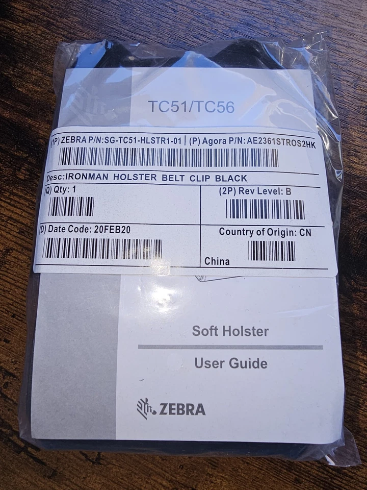 Zebra TC51/56 Ironman Holster - Brand new