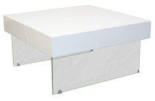 Moderner Couchtisch mit Auszugsfunktion und Stauraumfunktion