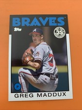 2021 Topps Update Series - 1986 Topps Baseball 35th Anniversary Greg Maddux...