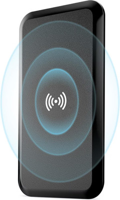 Setty Wireless Charger 5W Wireless Ladepad Kabel wireless Charger Schwarz