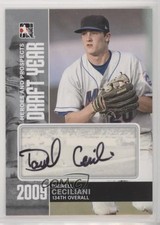 2011 ITG Heroes and Prospects Draft Year Silver /39 Darrell Ceciliani Auto z5i