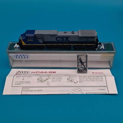 Locomotora KATO N Gauge C44-9W CSX Chessie System Seaboard # 9024 probada funciona  | Condition: Used