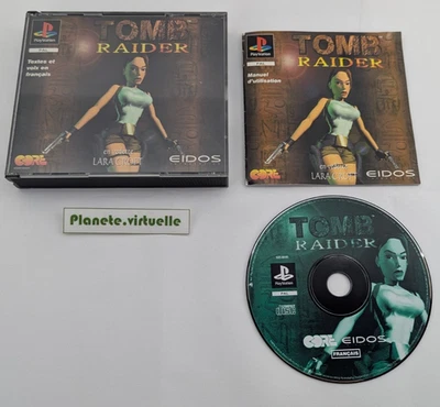 TOMB RAIDER PLAYSTATION PS1 PSONE / PAL FR🌟 - Photo 1/4