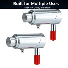 2 Pack 34 Spring Loaded Twist Lock Plunger Pin Cam Lock For Wrecker Tow Truck