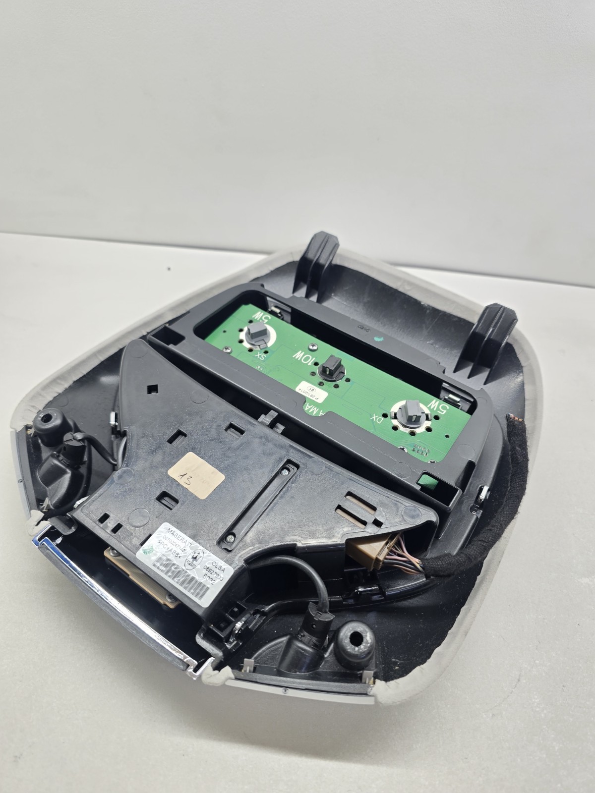 💎 M157 MASERATI GHIBLI 14-17 OVERHEAD DOME LIGHT & SUNROOF CONTROL SWITCH