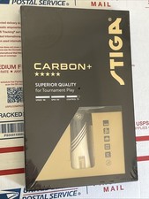 Stiga Carbon Ping Pong Paddle Carbon Fiber Blade 98 speed/94 spin NEW