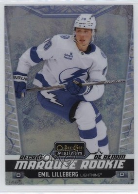 2024 O-Pee-Chee Platinum Arctic Freeze 39/99 Emil Lilleberg #256 Rookie RC c6j