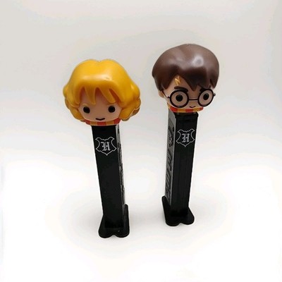 Rare Harry Potter PEZ Dispenser Limited Edition 2020 Lot of 2 Harry And Hermione