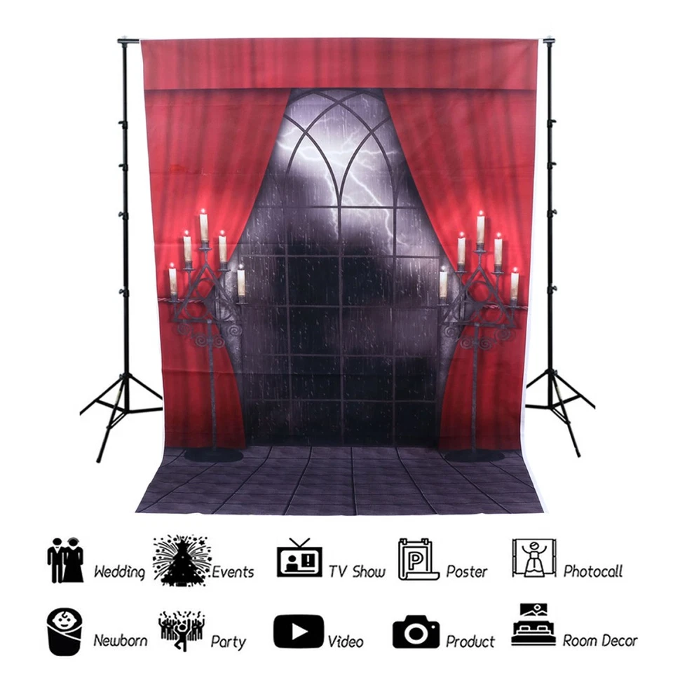  Halloween-hintergrund Fotohintergrund -Kulisse Partydekorationen - Bild 3 von 4