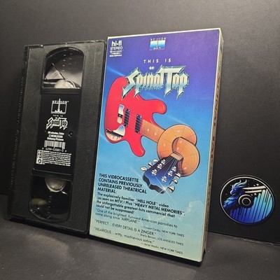 This Is Spinal Tap (VHS) Nelson Entertainment Free Shipping! 