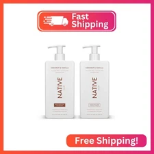 Native Coconut & Vanilla Shampoo and Conditioner Contain Naturally Derived Ingre