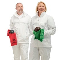 Drakes Pride White Waterproof Jacket - Unisex - Size LARGE - Brand New
