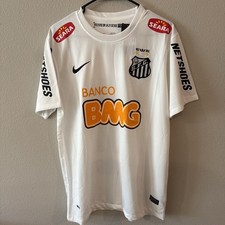 Santos Futbol Club Neymar Jr #11 Retro 2012 Jersey  - Men’s L - NWT