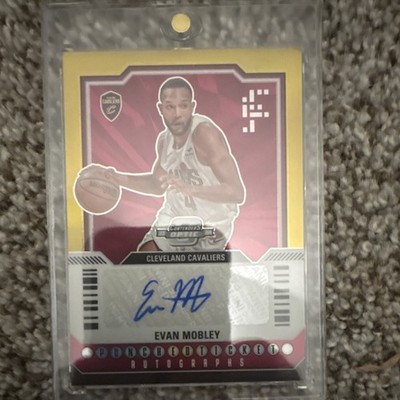 Panini Contenders Optic Punched Ticket Evan Mobley #PT-EMC Cavaliers /10