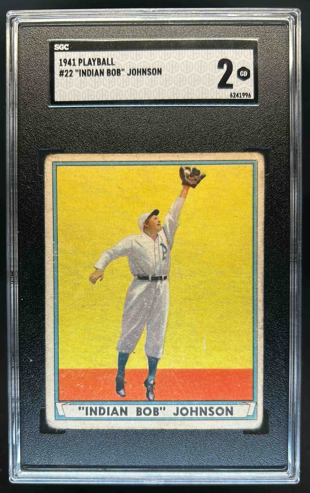 1941 Play Ball Bob Johnson #22 SGC 2