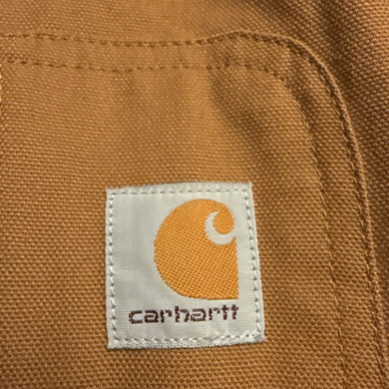 Carhartt Blanket Lined Barn Chore Coat Jacket Youth Boys S (7/8) Tan/Brown image 3