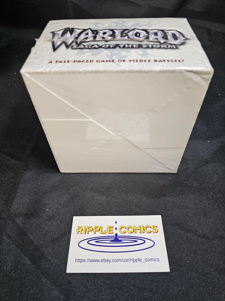 Warlord Saga Of The Storm Legion Deck Box 5x2 2001 Factory Sealed - Image 2 of 4