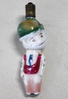 Vintage Moon Mullins Comic Figure Milk Glass Christmas Tree Bulb WORKS