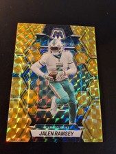 2023 Panini Mosaic - Jalen Ramsey #146 Reactive Yellow Mosaic Prizm