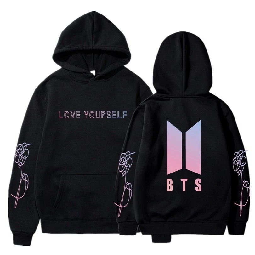 KPOP BTS LOVEYOURSELF Hoodies Sweatshirt, BTS Shirts, Bts Merch Bangtan Gift
Opens in a new window o