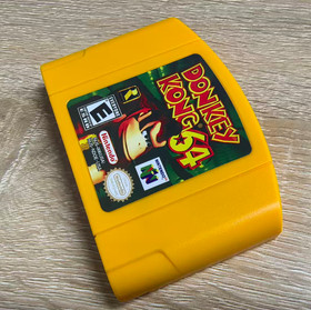 Yellow DONKEY KONG 64  for Nintendo 64 USA Version