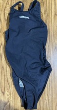 Arena POWERSKIN CLASSIC Women's Swimsuit Competition Suit Black 32 Swimming