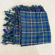 Men's Scottish Kilt Fly Plaid Tartan 48" X 48" Acrylic Wool Shawl