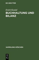 Buchhaltung Und Bilanz Erich Kosiol